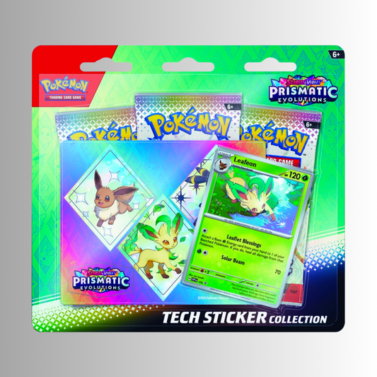 Prismatic Evolutions Tech Sticker Collection (Styles May Vary)