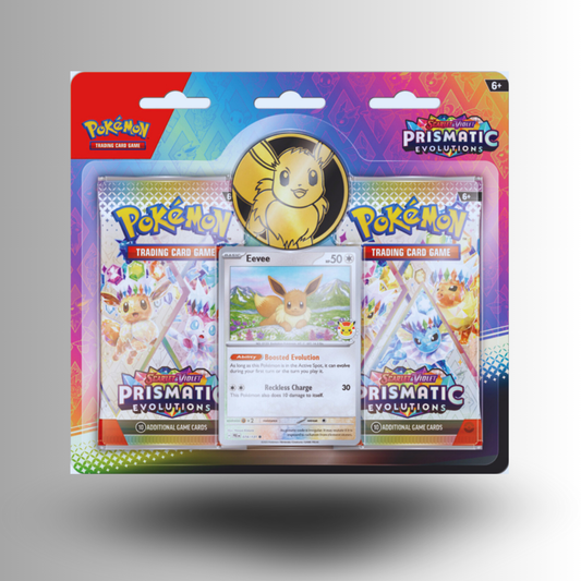 Prismatic Evolutions Two-Booster Blister