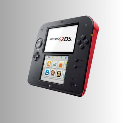 Nintendo 2DS Handheld Console (Crimson Red)