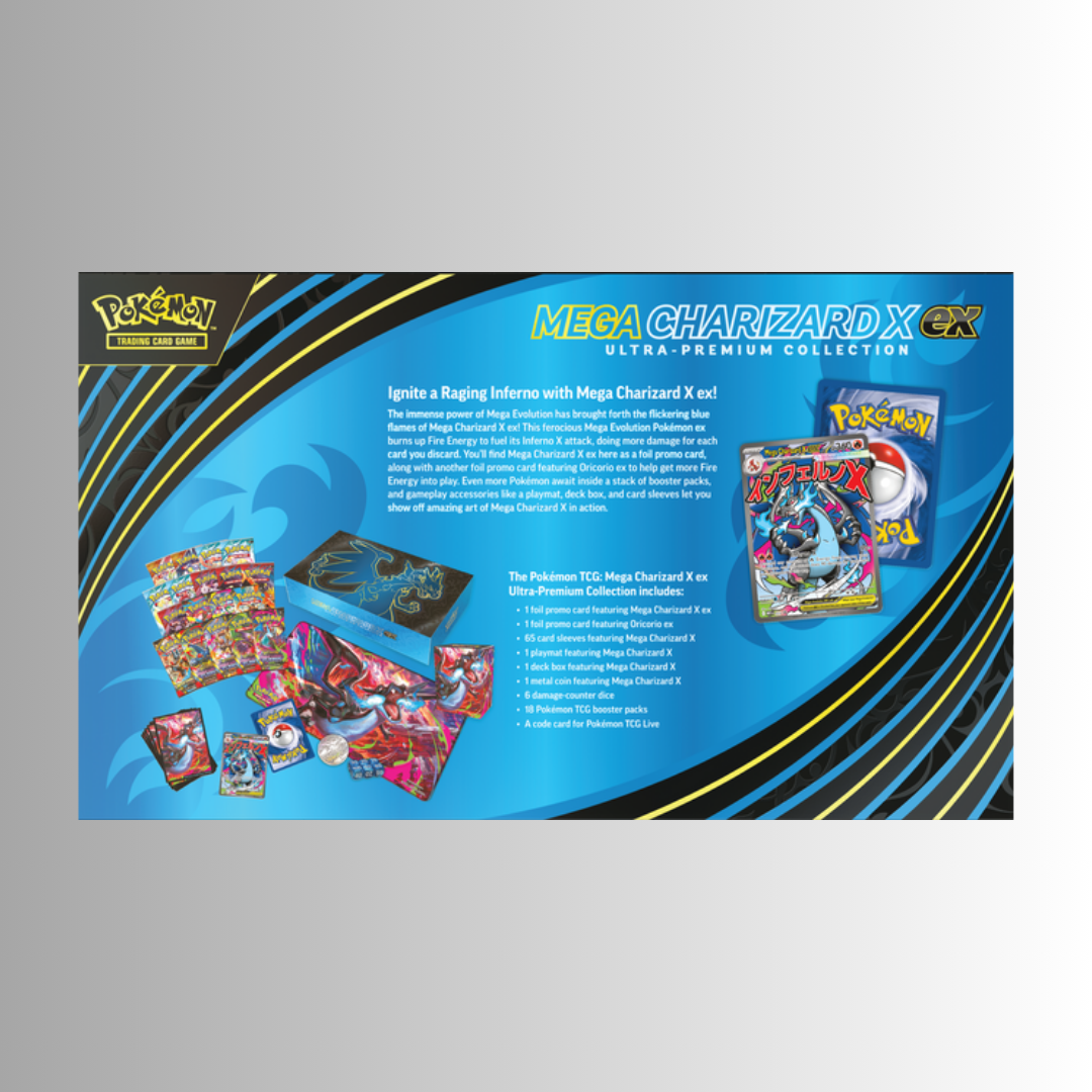 Mega Charizard X ex Ultra-Premium Collction
