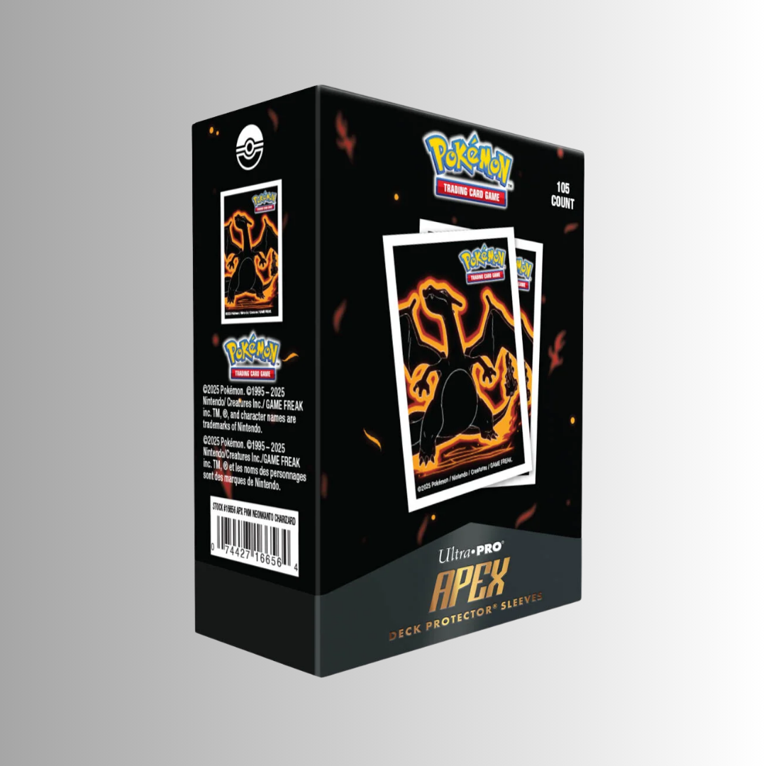 Ultra PRO APEX Neon Kanto Charizard Deck Protector Sleeves