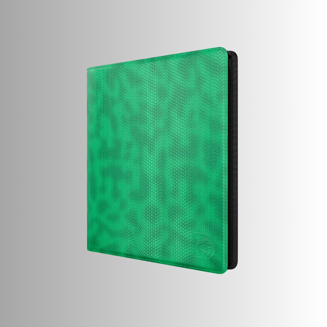 Dragonscale Y9: 9-Pocket Toploader Binder - Forest Green