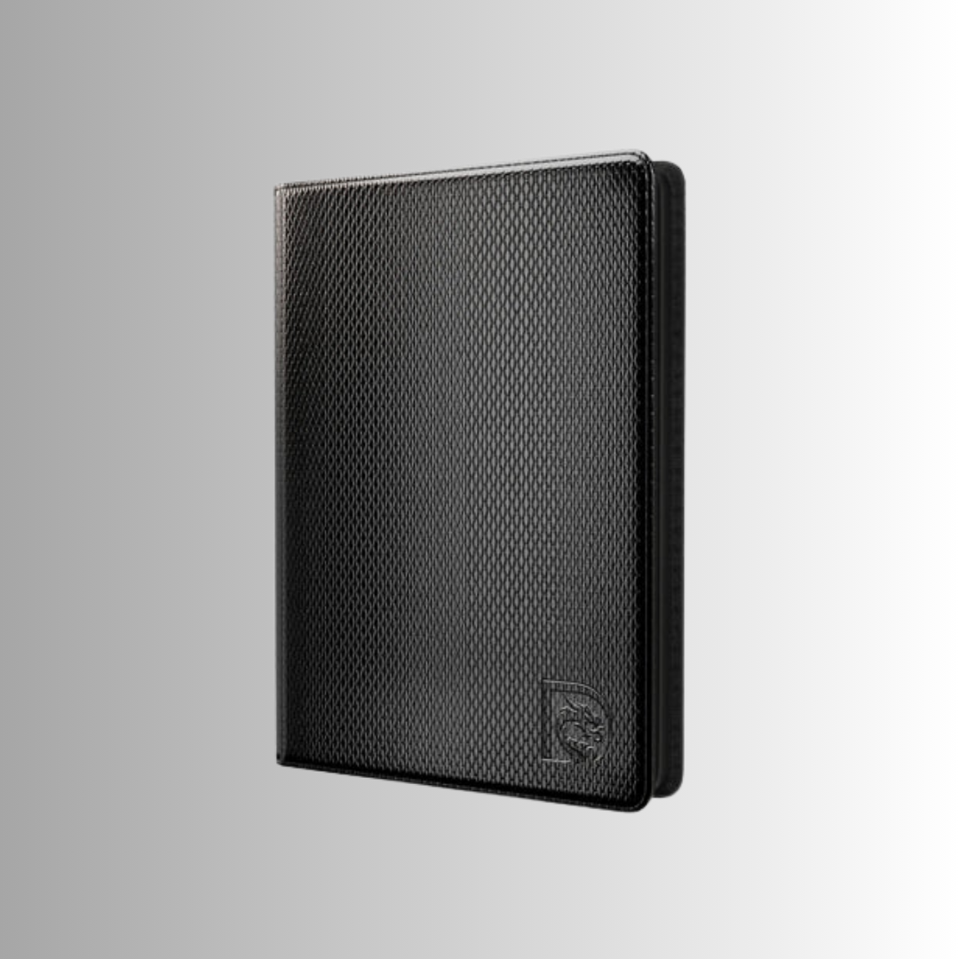 Dragonscale Z16: 16-Pocket Card Binder - Shadow Black