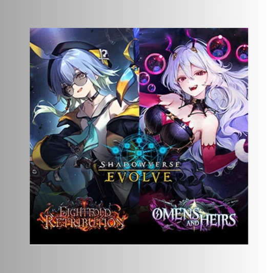 (Pre-Order) Shadowverse: Evolve Combined Set: Eightfold Retribution and Omens and Heirs English Booster Box