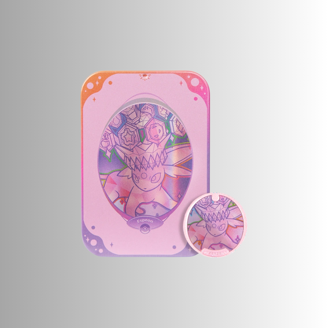 Terastal Gathering Metal Storage Tin - Espeon (S-Chinese)