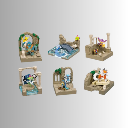 Re-ment Pokemon Diorama Collection - Old Castle Ruins