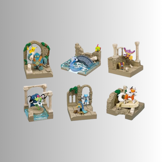 Re-Ment: Pokémon Diorama Collection - Old Castle Ruins