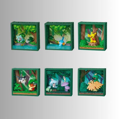 Re-ment Pokemon Frame - Deep Woods