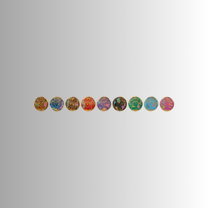 Terastal Gathering Badge Set (S-Chinese)