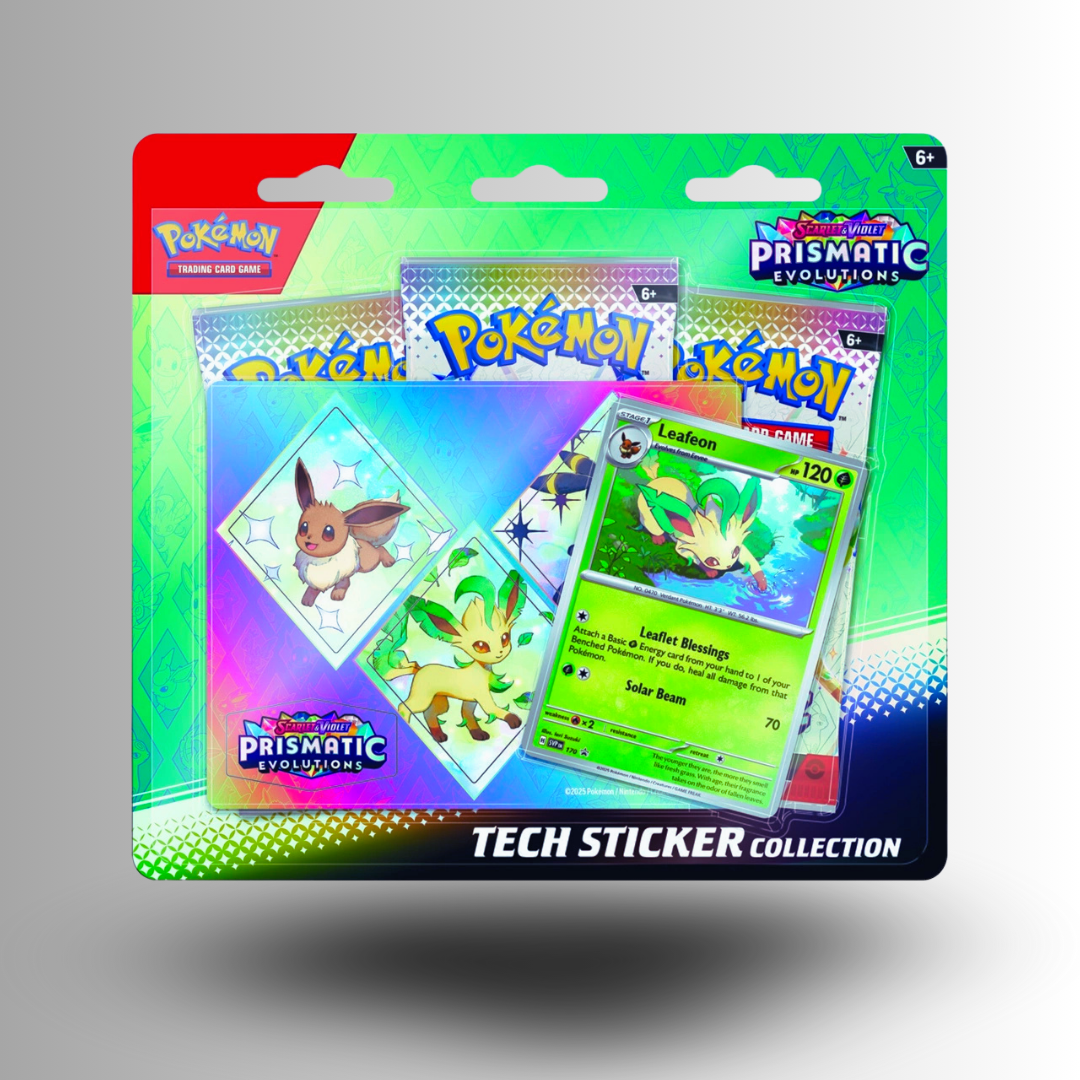 Prismatic Evolutions Tech Sticker Collection