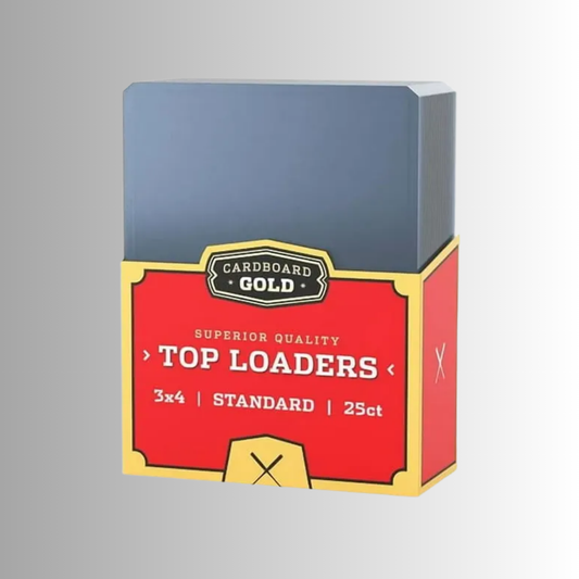 Cardboard Gold Standard Toploaders - 25/pk