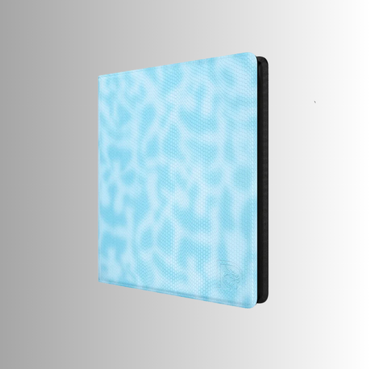 Dragonscale Y9: 9-Pocket Toploader Binder - Glacial Blue