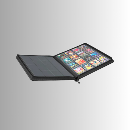 Dragonscale Z16: 16-Pocket Card Binder - Shadow Black