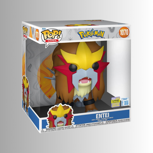 Funko Pop! Entei Jumbo 10-Inch Vinyl Figure #1070 - 2025 Convention Exclusive