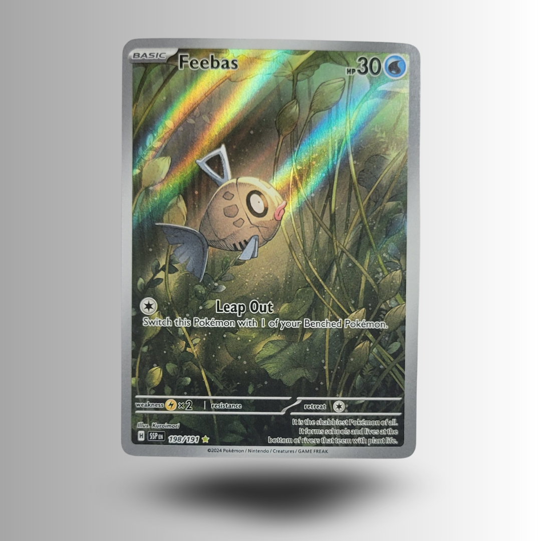 Feebas 198/191 - Illustration Rare - Surging Sparks