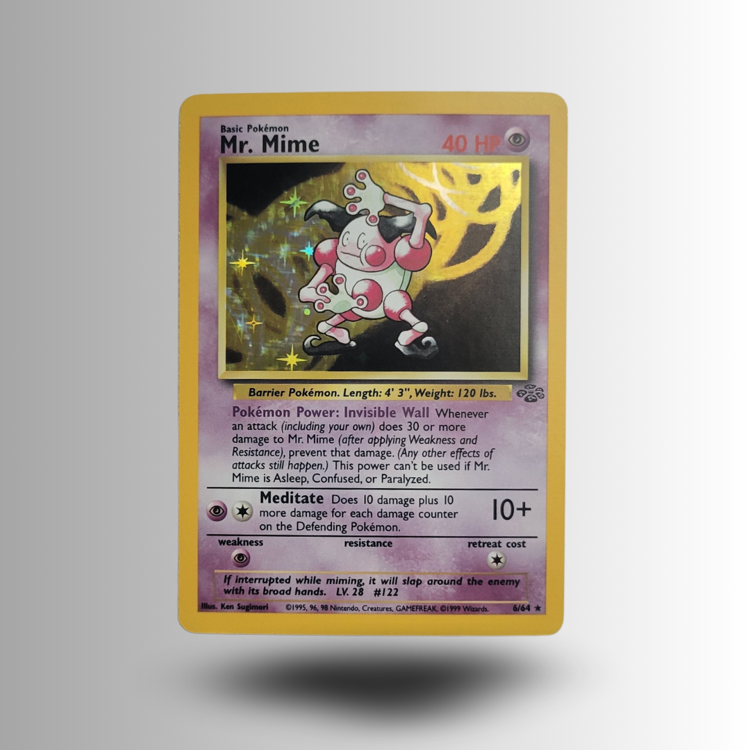 Mr. Mime 6/64 - Holo Rare - Jungle