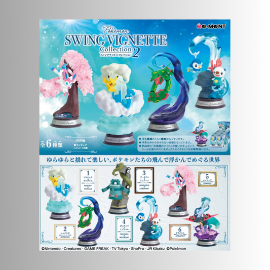 Re-Ment: Pokémon Swing Vignette Collection 2