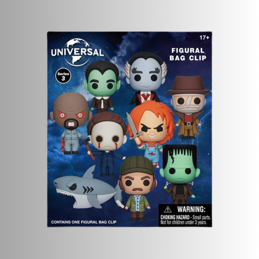 Universal Horror Series 3 3D Foam Bag Clip