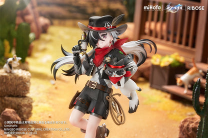 (Pre-Order) RIBOSE: Honkai: Star Rail - Boothill Rise Up+ Chibi Neko Series Figure