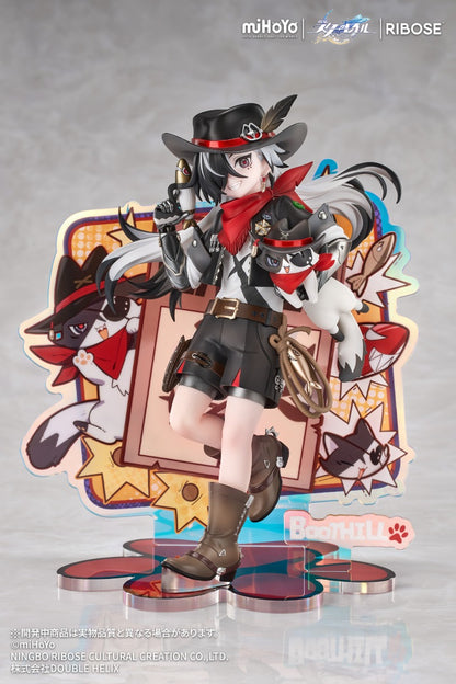 (Pre-Order) RIBOSE: Honkai: Star Rail - Boothill Rise Up+ Chibi Neko Series Figure