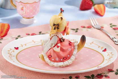 (Pre-Order) RIBOSE: Teatime Cats - Orange Cat Figure