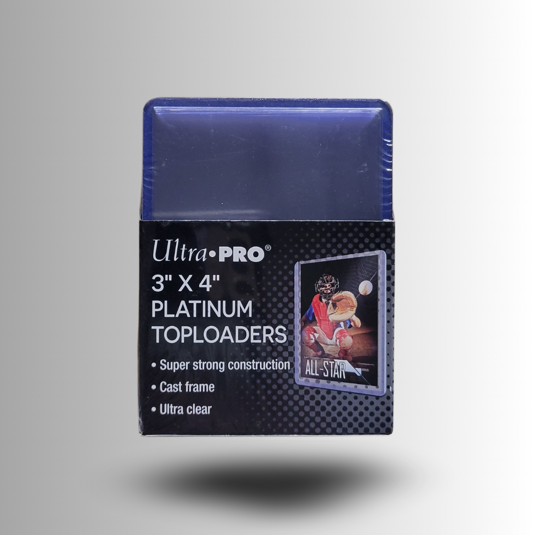 Ultra Pro 3" x 4" Premium Toploaders - 25/pk
