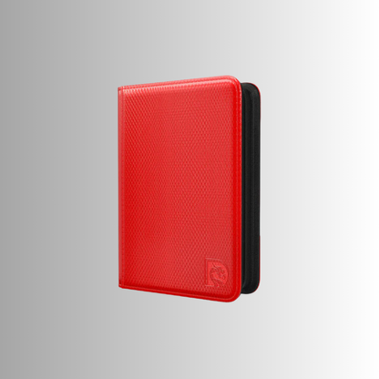 Dragonscale Z4: 4-Pocket Card Binder - Inferno Red