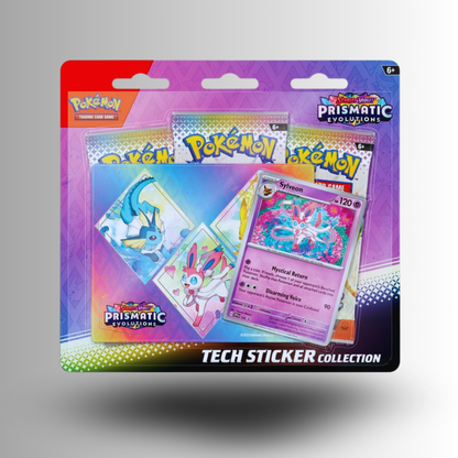 Prismatic Evolutions Tech Sticker Collection