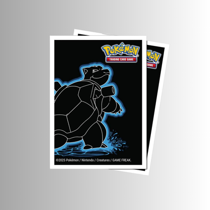 Ultra PRO APEX Neon Kanto Blastoise Deck Protector Sleeves