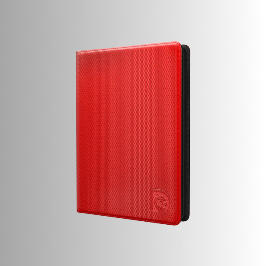 Dragonscale Z16: 16-Pocket Card Binder - Inferno Red