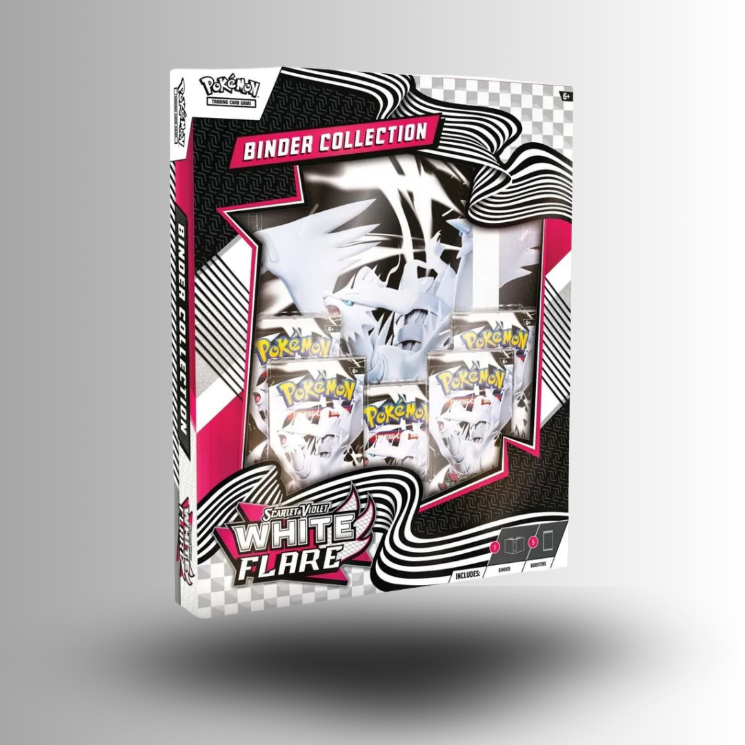 White Flare Binder Collection