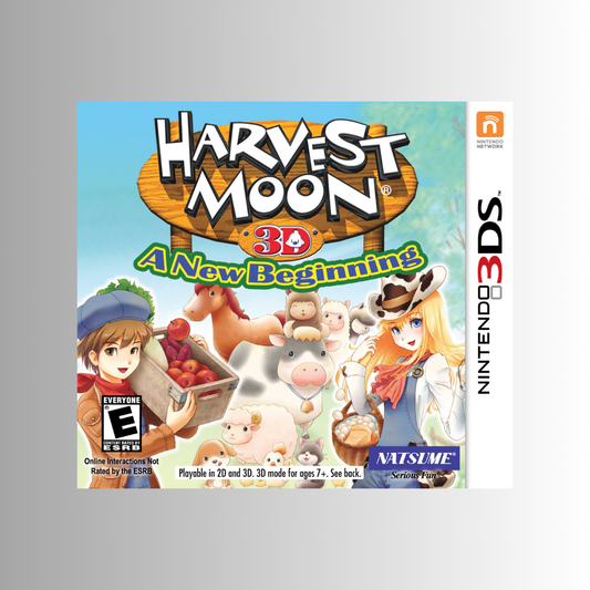 Harvest Moon 3D: A New Beginning - Nintendo 3DS