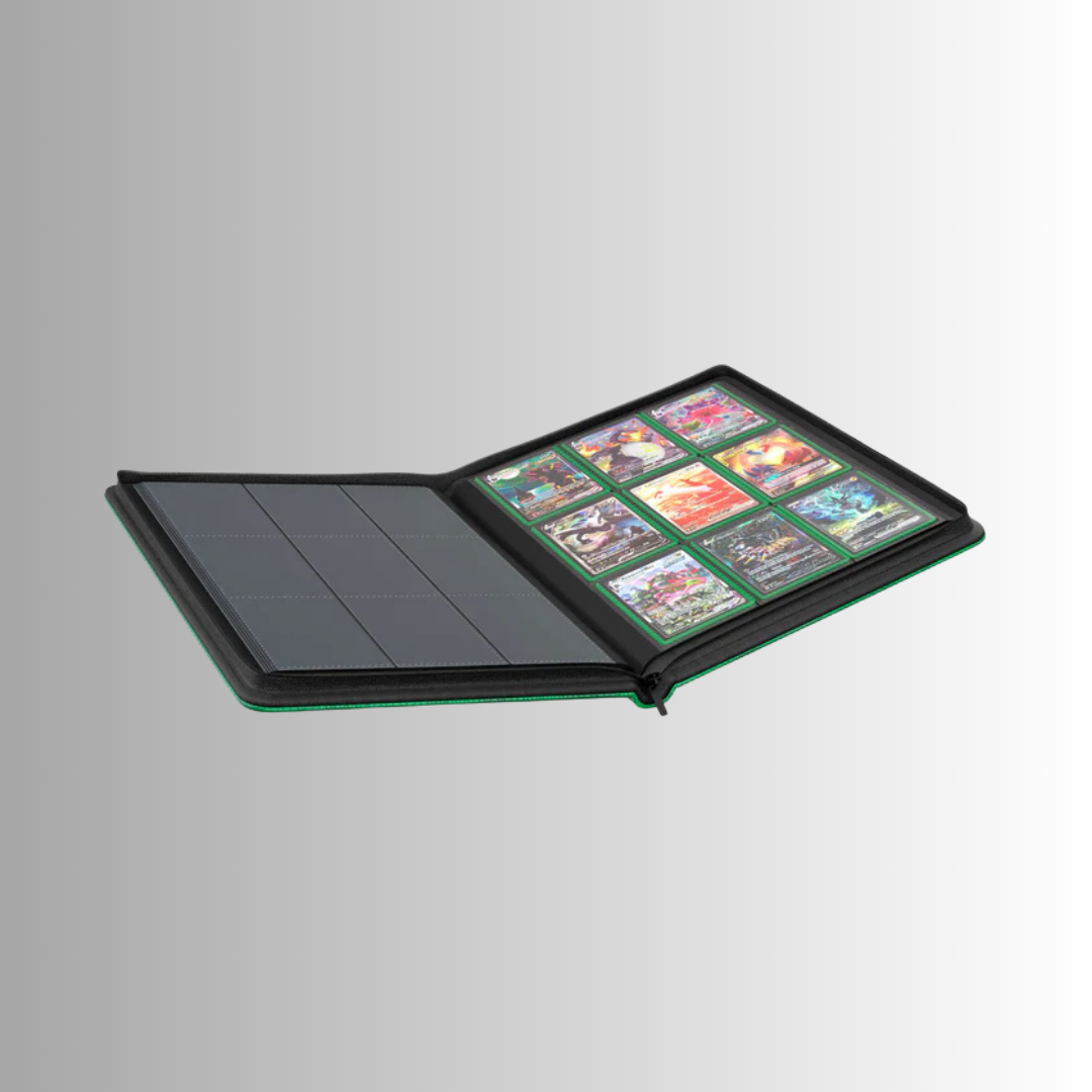 Dragonscale Y9: 9-Pocket Toploader Binder - Forest Green