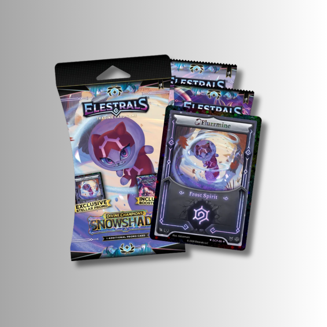 Elestrals TCG: Divine Champions - Snowshade Double Blister Pack (Stellar Flurrmine)