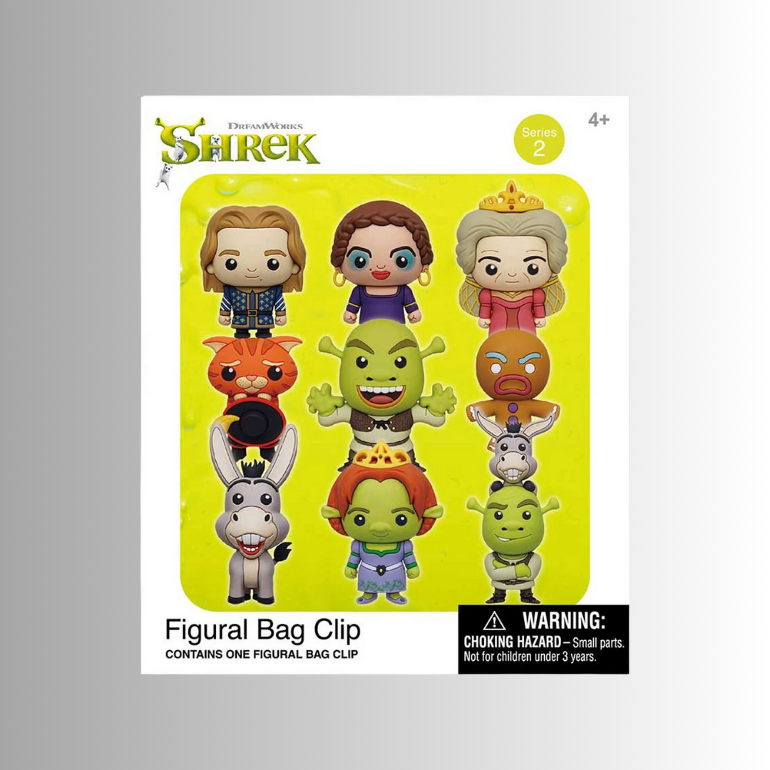 Shrek Series 2 3D Foam Bag Clip