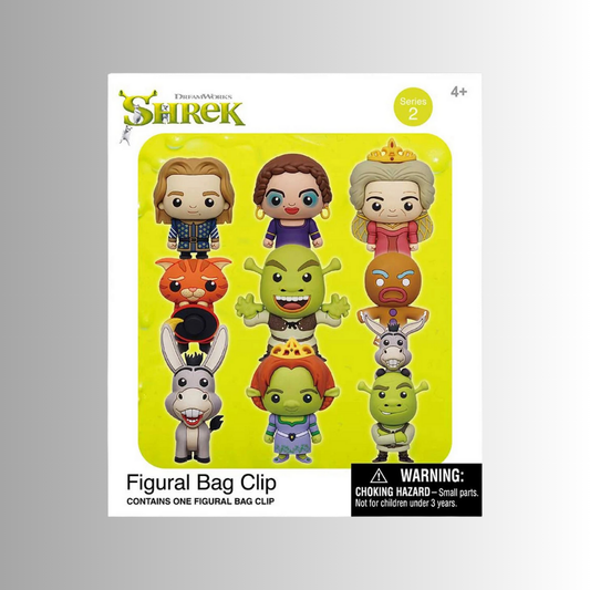 Shrek Series 2 3D Foam Bag Clip