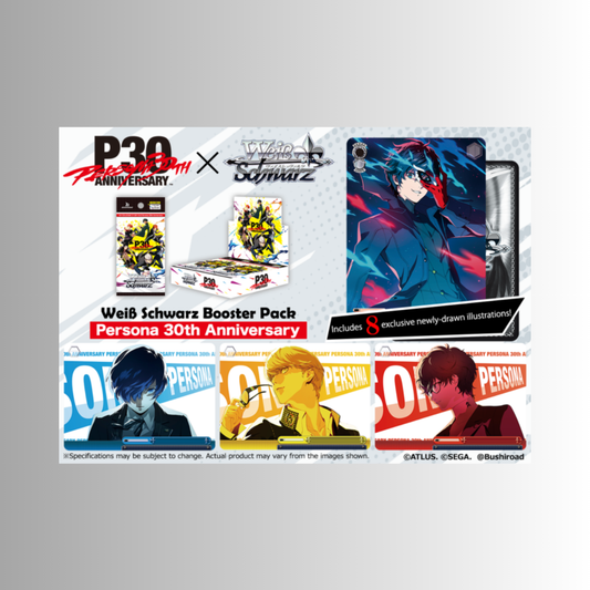 (Pre-Order) Weiß Schwarz: Persona 30th Anniversary Booster Pack (English Edition)