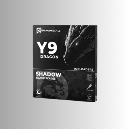 Dragonscale Y9: 9-Pocket Toploader Binder - Shadow Black