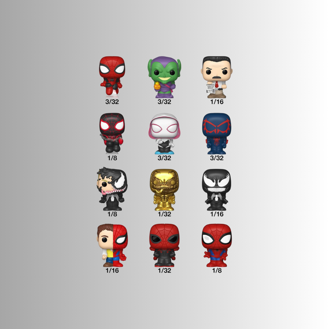 Funko Bitty Pop! Spider-Man Mini-Figure Singles