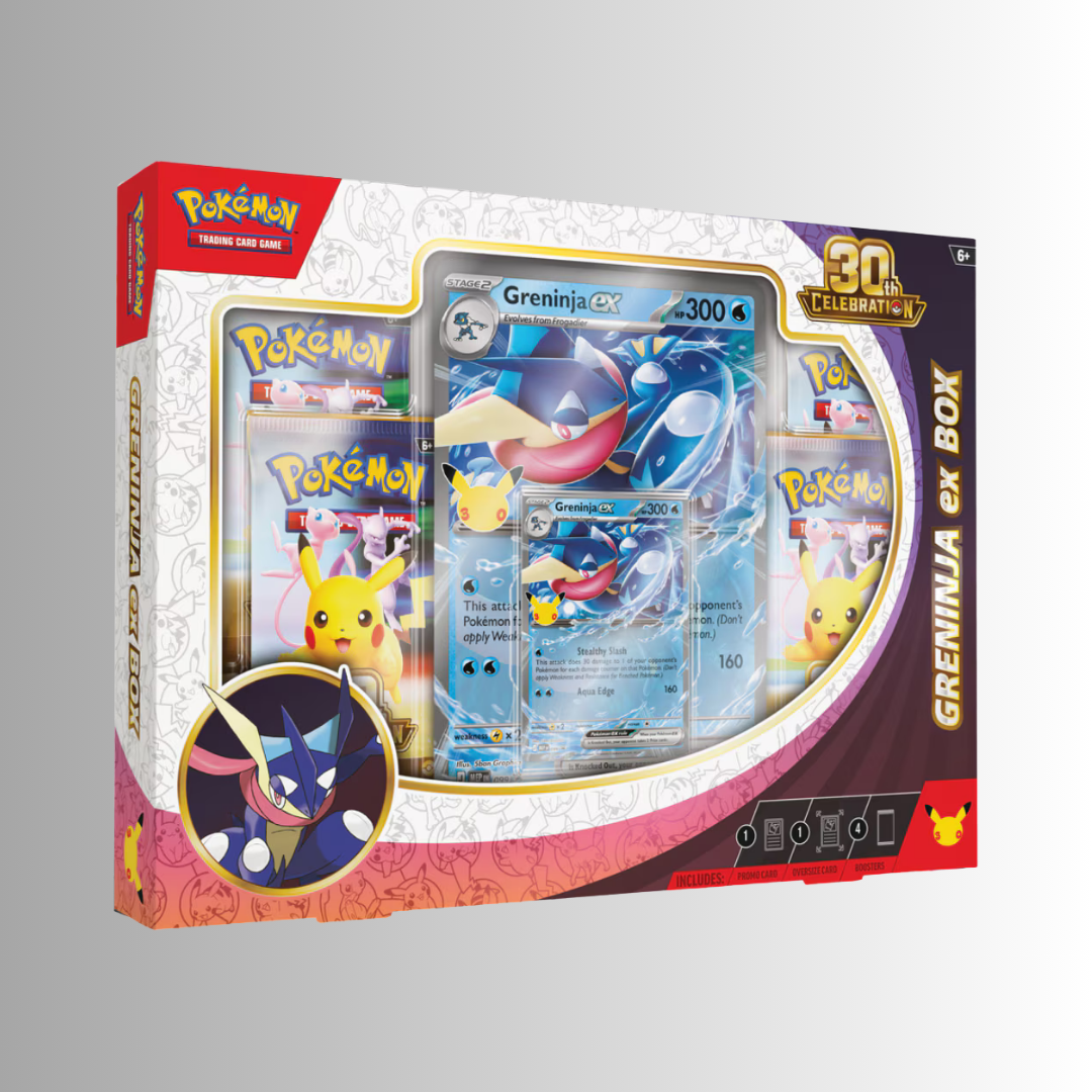 Pokémon TCG: 30th Celebration - Pokémon ex Box (Styles May Vary)