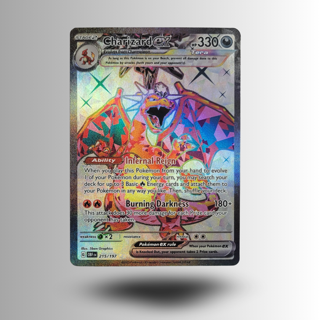 Charizard ex 215/197 -  Ultra Rare - Obsidian Flames