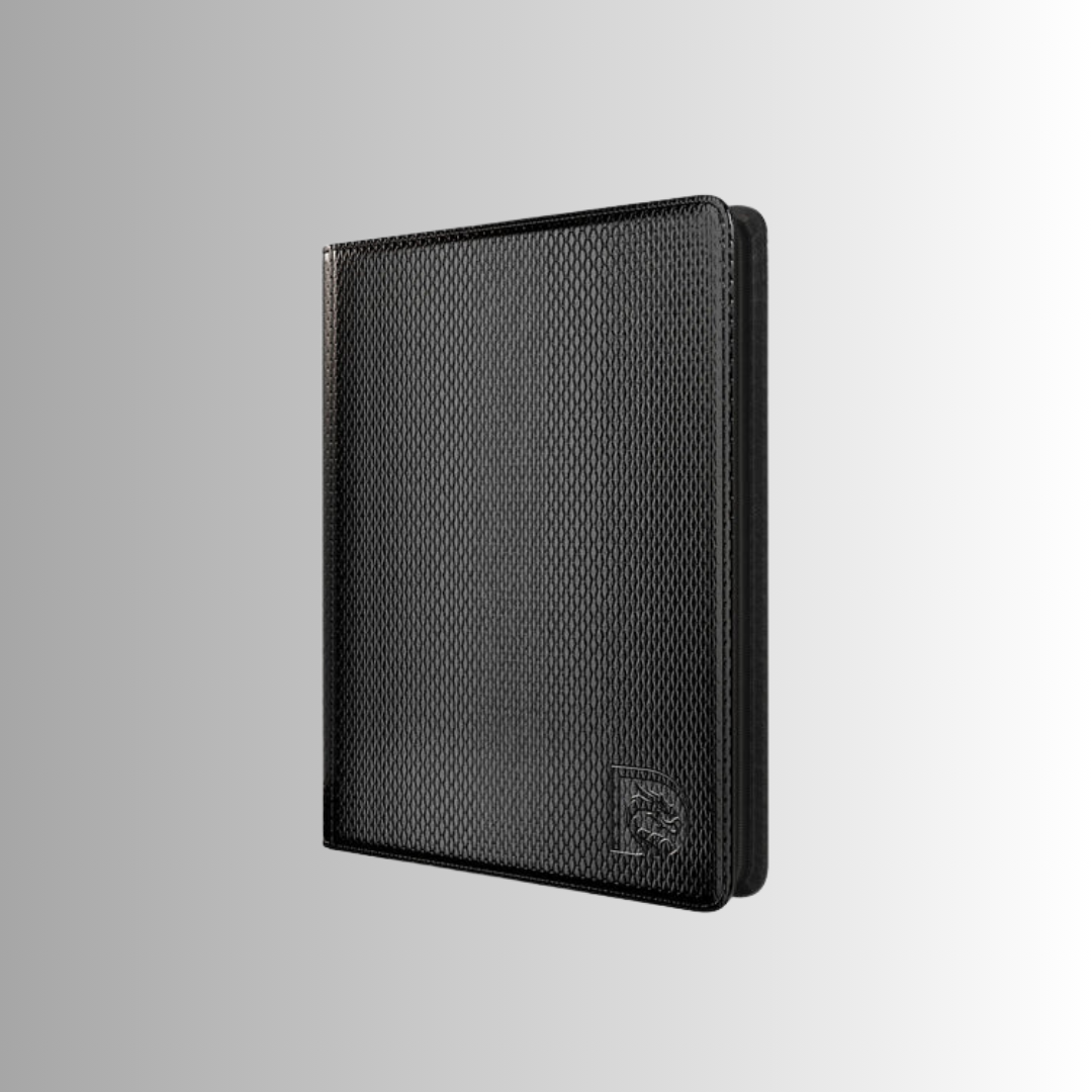 Dragonscale Z9: 9-Pocket Card Binder - Shadow Black