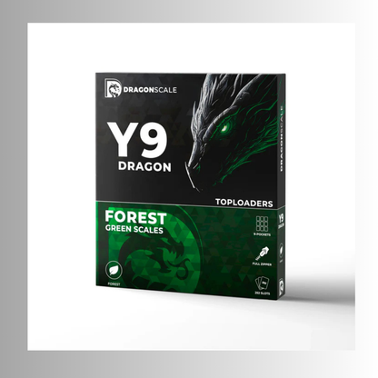 Dragonscale Y9: 9-Pocket Toploader Binder - Forest Green