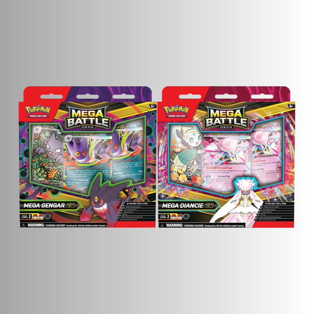 Mega Gengar ex / Mega Diancie ex Mega Battle Deck