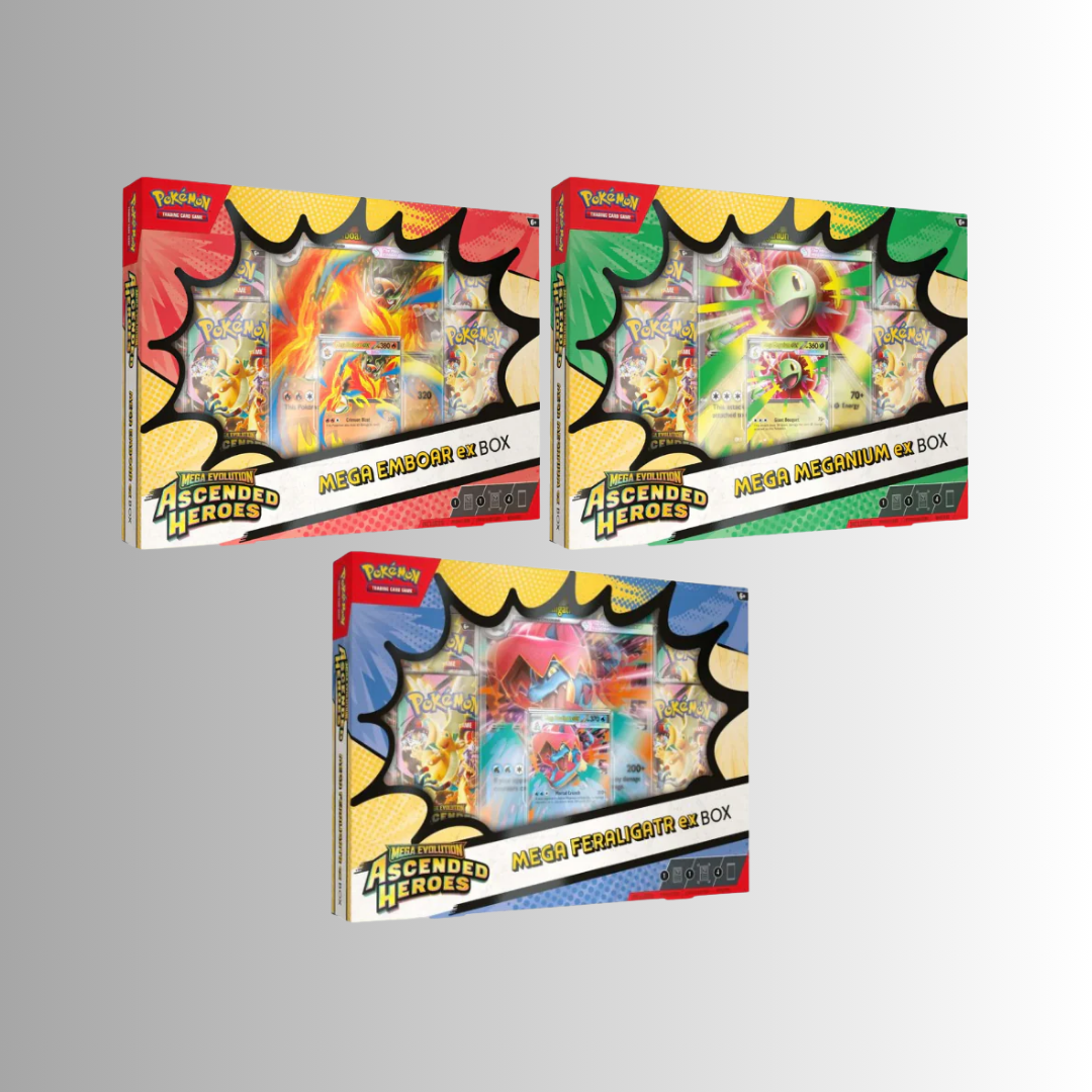 Ascended Heroes: Mega ex Box (Styles May Vary)