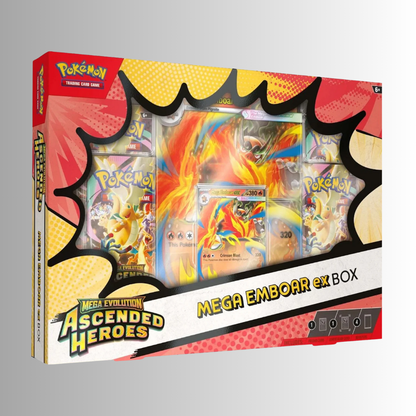 Ascended Heroes: Mega ex Box (Styles May Vary)