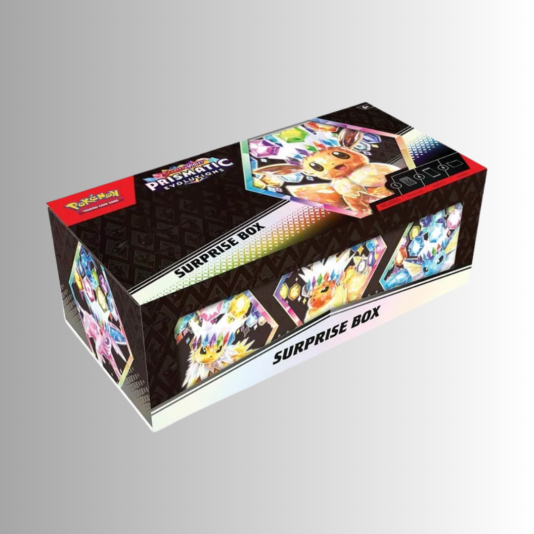 Prismatic Evolutions Surprise Box