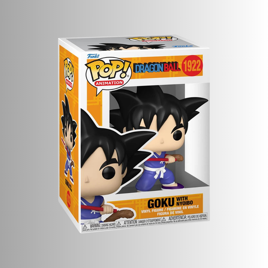 Funko Pop! Dragon Ball Goku with Nyoibo Vinyl Figure #1922