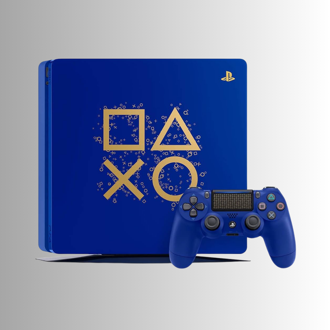 PlayStation 4 1TB Slim (Days of Play Limited Edition) Console