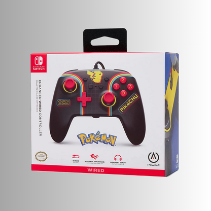 PowerA Pikachu Enhanced Wired Controller - Nintendo Switch